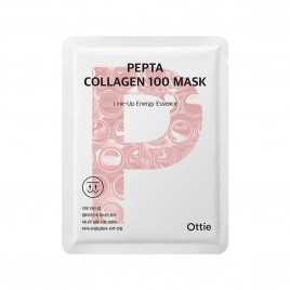 Тканевая маска коллаген, 23 гр | Ottie Pepta Collagen 100 Mask