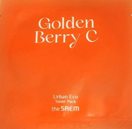 Осветляющий тонер-пэд с экстрактом физалиса, 1 шт | THE SAEM Urban Eco Golden Berry C Toner