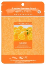 Маска тканевая лимон, 23 гр | MIJIN Lemon Essence Mask