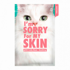 Тканевая маска успокаивающая, 33 мл | I'm Sorry For My Skin pH5.5 Jelly Mask-Soothing (Cat)