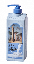 Гель для душа, 1000 мл | MilkBaobab Original Body Wash White Musk