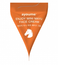 Крем для лица с лошадиным жиром, 1шт*3гр | AYOUME Enjoy Mini Mayu Face Cream