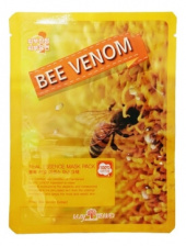 Маска для лица тканевая пчелиный яд, 25 мл | May Island Real Essence Bee Venom Mask Pack