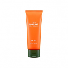 Очищающая пенка на основе органической моркови, 100 мл | Ottie Vegan Beta-Carrot Foam Cleanser