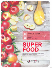 Маска для лица тканевая с яблоком, 23 мл | EYENLIP SUPER FOOD APPLE MASK