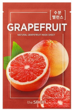 Маска тканевая с экстратом грейпфрута, 21 мл | THE SAEM Natural Grapefruit Mask Sheet