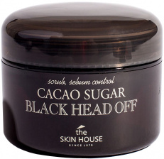 Скраб против черных точек с коричневым сахаром и какао, 50г | The Skin House Сacao Sugar Scrub
