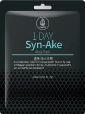 Тканевая маска для лица с пептидом змеиного яда, 27 мл | MED:B 1 Day Syn-Ake Mask Pack