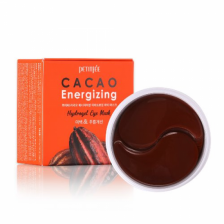 Набор гидрогелевых патчей для век с какао, 60 шт | PETITFEE Cacao Energizing Hydrogel Eye Mask