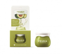 МИНИАТЮРА Крем для лица восстанавливающий с авокадо, 10 мл | Frudia Avocado Relief Cream Jar