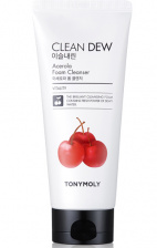 Пенка для умывания с экстрактом ацеролы, 180 мл | TONY MOLY Clean Dew Acerola Foam Cleanser