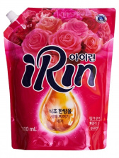 Кондиционер для белья Цветочный сад, мягкая упаковка 2100 мл | Aekyung Irin Sweet Pink