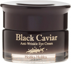 Питательный лифтинг крем с черной икрой для глаз, 30 мл | Holika Holika Black Caviar Anti-Wrinkle Eye Cream