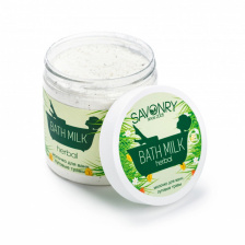 Молочко для ванн Луговые травы, 500 мл | Savonry Bath Milk Herbal
