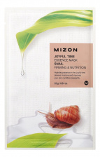 Тканевая маска для лица с экстрактом улиточного муцина, 25 мл | MIZON Joyful Time Essence Mask Snail