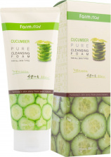 Пенка очищающая с экстрактом огурца, 180 мл | FarmStay Cucumber Pure Cleansing Foam