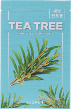 Маска тканевая с экстрактом чайного дерева, 21 мл | THE SAEM Natural Tea Tree Mask Sheet