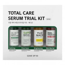 Набор мини-версий сывороток, 14мл*4шт | SOME BY MI Total Care Serum Trial Kit