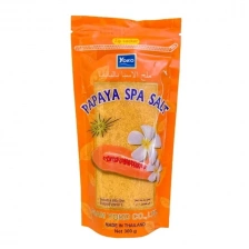 Солевой скраб для тела папайя, 300г | YOKO Siam Papaya SPA Salt