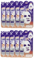НАБОР Тканевая маска для лица ЭПИДЕРМАЛЬНЫЙ ФАКТОР, 10 шт | Elizavecca EGF Deep Power Ringer Mask Pack