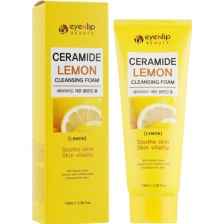Пенка для умывания с керамидами и лимоном, 100 мл | EYENLIP CERAMIDE LEMON CLEANSING FOAM