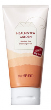 Пенка для умывания с экстрактом чая ройбуш, 170 мл | THE SAEM Healing Tea Garden Rooibos Tea Cleansing Foam