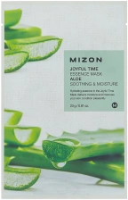 Тканевая маска для лица с экстрактом сока алоэ, 25 мл | MIZON Joyful Time Essence Mask Aloe
