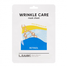 Тканевая маска омолаживающая с ретинолом, 25 гр | L.SANIC Retinol Wrinkle Care Mask Sheet
