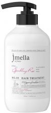 Маска для волос с ароматом чёрной смородины, розы и мускуса, 500 мл | JMELLA IN FRANCE SPARKLING ROSE HAIR TREATMENT