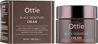 Крем для лица с муцином улитки, 50 мл | Ottie Black Signature Cream