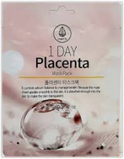 Тканевая маска для лица с экстрактом плаценты, 27 мл | MED:B 1 Day Placenta Mask Pack