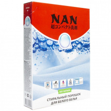 Стиральный порошок для белого белья, 400 гр | NAN 