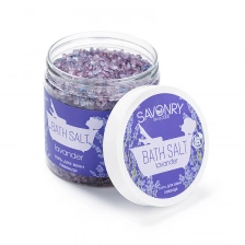 Соль для ванны лаванда, 600 гр | Savonry Bath Salt Lavender