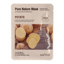 Маска для лица тканевая с картофелем, 25 мл | ANSKIN Secriss Pure Nature Mask Pack - Potato