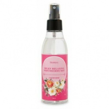 Спрей для тела с розой, 150 мл | Deoproce Milky Relaxing Perfumed Body Mist Cotton Rose