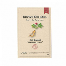 Тканевая маска с красным женьшенем, 23 мл | LABUTE Revive the skin Red Ginseng Mask