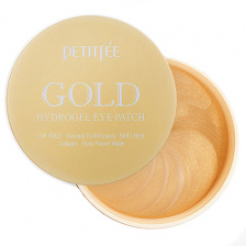 Патчи для глаз гидрогелевые с золотом, 60 шт | PETITFEE Gold Hydrogel Eye Patch