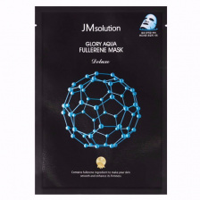Маска с фуллереном и пептидами для упругости кожи, 35 мл | JMsolution GLORY AQUA FULLERENE MASK DELUXE