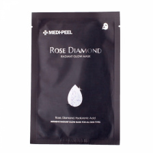 Тканевая маска для сияния кожи с бриллиантовой крошкой, 25 мл | Medi-Peel Rose Diamond Mask