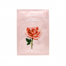 Увлажняющая маска с розой, 30 мл | JMsolution Glow Luminous Flower Firming Mask Rose
