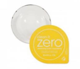МИНИАТЮРА Очищающий щербет, 3 мл | Banila co. Capsule Clean It Zero Cleansing Balm #Nourishing_Yellow