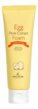 Пенка для очищения и сужения пор с яичным экстрактом, 120 мл | The Skin House Egg Pore Corset Foam