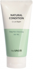 Пенка-скраб для лица, 150 мл | THE SAEM Natural Condition Scrub Foam Deep Pore Cleansing