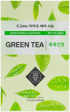 Тканевая маска с зеленым чаем, 20 мл | ETUDE HOUSE Therapy Air Mask Green Tea