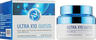 Крем для лица коллагеновый, 50 мл | ENOUGH Ultra X10 Collagen Pro Marine Cream