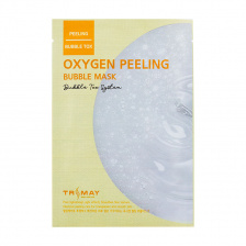 Тканевая маска для лица кислородная, 27 мл | TRIMAY Oxygen Peeling Bubble Mask