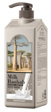 Гель для душа, 500 мл | MilkBaobab Perfume Body Wash White Soap