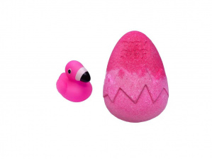 Бомба для ванны "Розовый фламинго", 1 шт | BOOM SHOP cosmetics