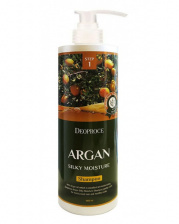 Шампунь для волос с аргановым маслом, 1000 мл | DEOPROCE SHAMPOO - ARGAN SILKY MOISTURE
