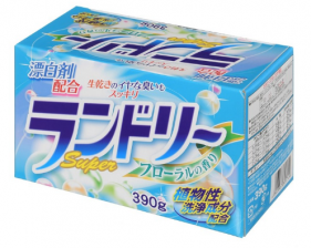Порошок стиральный концентрированный, 390 гр | Rocket Soap Concentrated Washing Powder Floral